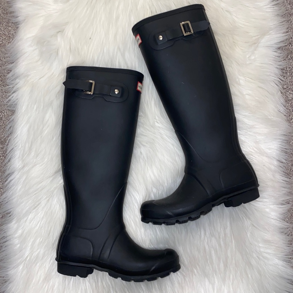 Black Hunter Boots